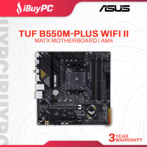 ASUS TUF Gaming B550M-Plus WIFI II mATX Motherboard | AM4